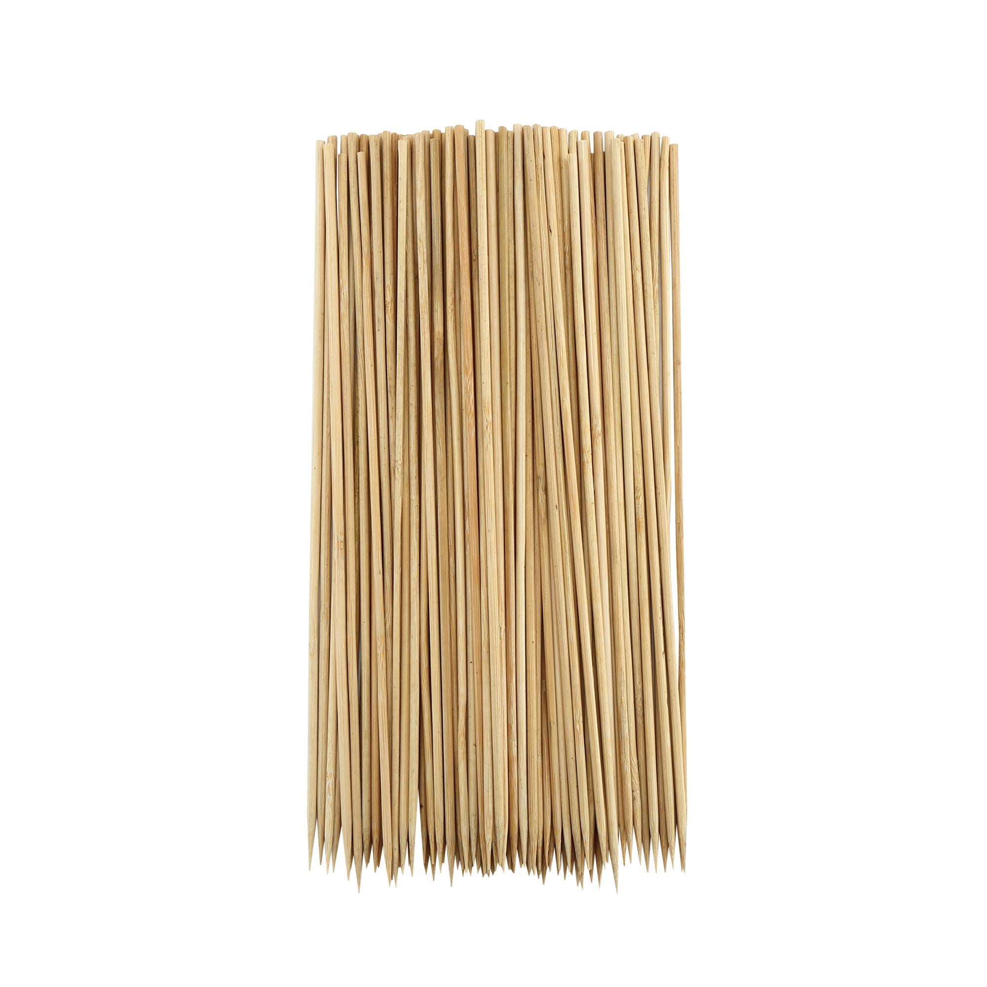 100 brochettes de bambou 8"/20 cm